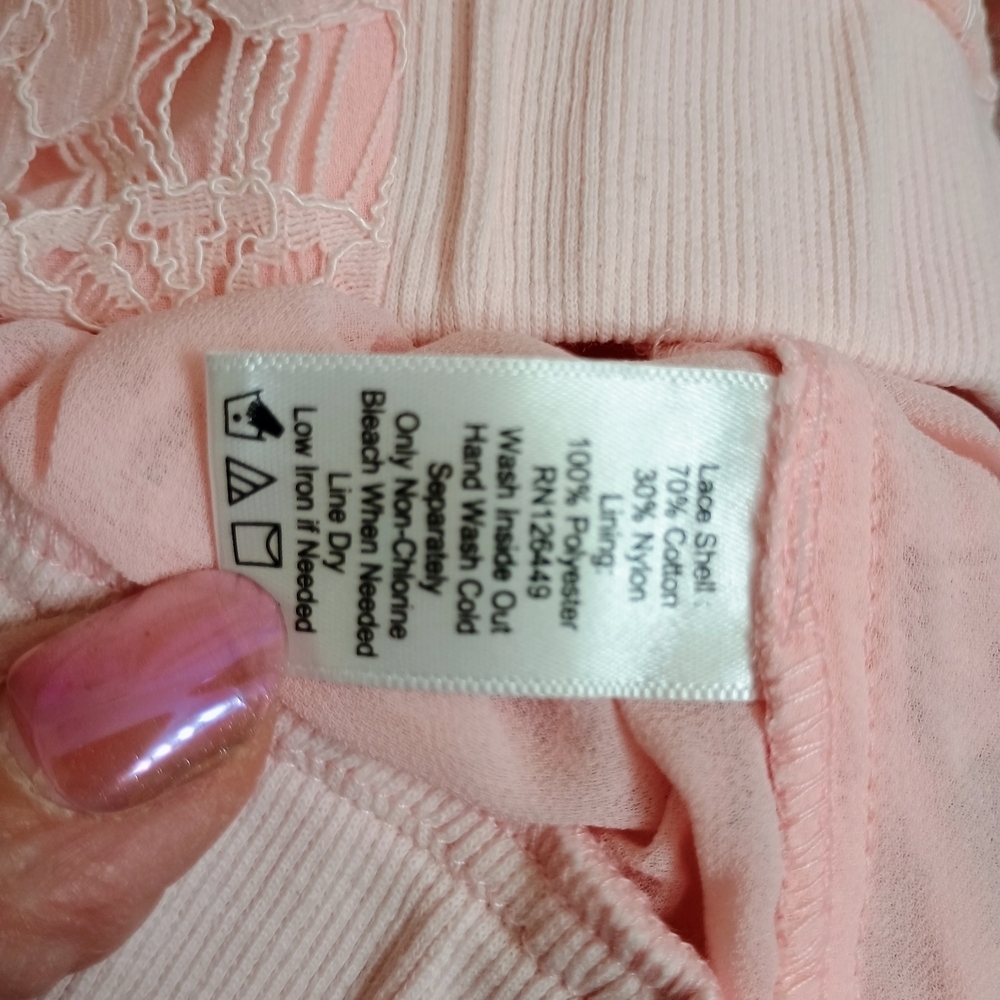 Marc Bouwer Pink Lace Bomber Jacket - Picture 7 of 7